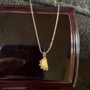 Half sun necklace